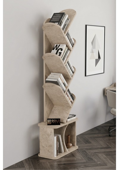 Reyo Falez 10 Raflı Kitaplık Modern Dekoratif Kitap Rafı Çok Katlı Kitap Standı Salon Ofis Organizer 7062 Traverten Reyo Falez 10 Raflı Kitaplık Modern Dekoratif Kitap Rafı Çok Katlı Kitap Standı Salon Ofis Organizer 7062 Traverten
