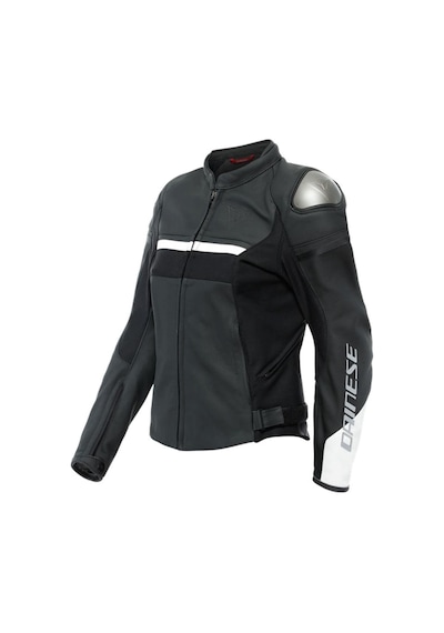 Dainese Rapida Lady Deri Mont Matt Black White