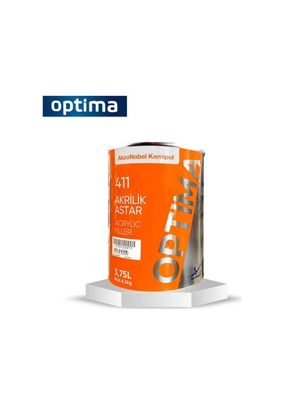 Akzo Optima 411 Akrilik Astar 4+1 Gl