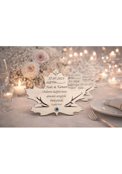 Magnet Kişiye Özel Nikah Düğün Nişan Söz Kına İçin 25 Adettir No 7