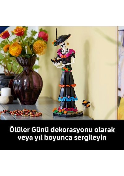LEGO® Ideas La Catrina 21372 - Yetişkinler için Gerçekçi Detaylar İçeren Temalı Dekoratif Model Yapım Seti (1212 Parça)