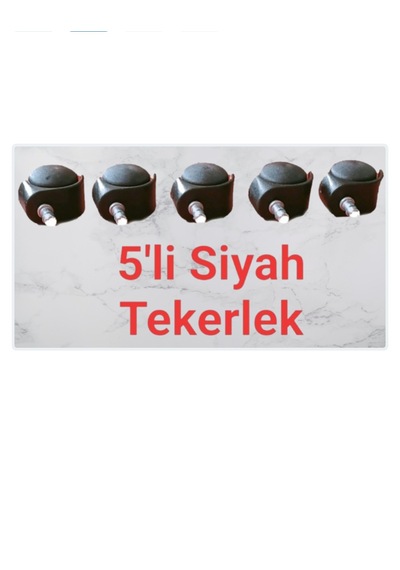 Sandofis Kromajlı Ayak+5 Adet İthal Teker