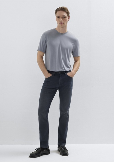 Mavi - Marcus Pro Sport Koyu Puslu Mavi Jean Pantolon 00351a1739 Koyu Mavi