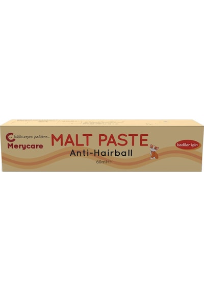 Merycare Kediler İçin Malt Paste Enjektör 60 ML