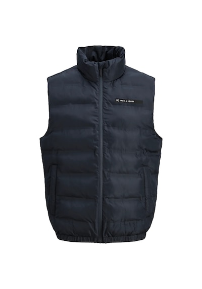 Jack & Jones Erkek Jjalpes Dik Yaka Fermuarlı Yelek 12286689 Lacivert Lacivert