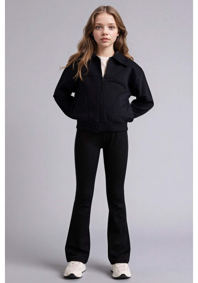 Defacto Kız Çocuk Slim Fit Dar Kesim Pantolon G5444a825wnbk81 Siyah-bk81 Defacto Kız Çocuk Slim Fit Dar Kesim Pantolon G5444a825wnbk81 Siyah-bk81