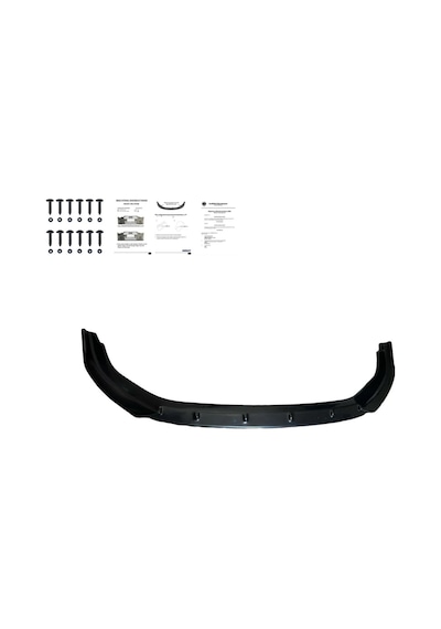 Volkswagen Golf 8 R Line 2020-2024 Ön Lip Piano Black Ön Tampon Alt Eki