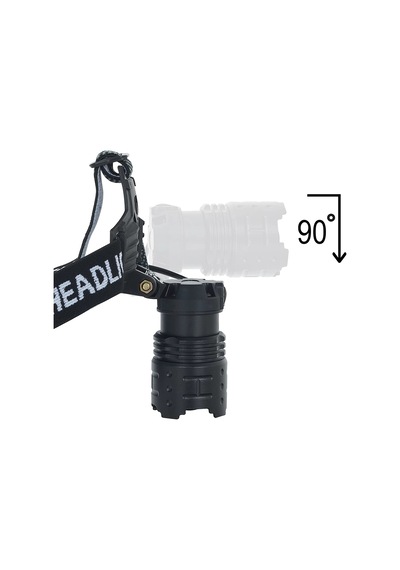 Gt100 Led Şarjlı Kafa Lambası Wt-628 Beyaz