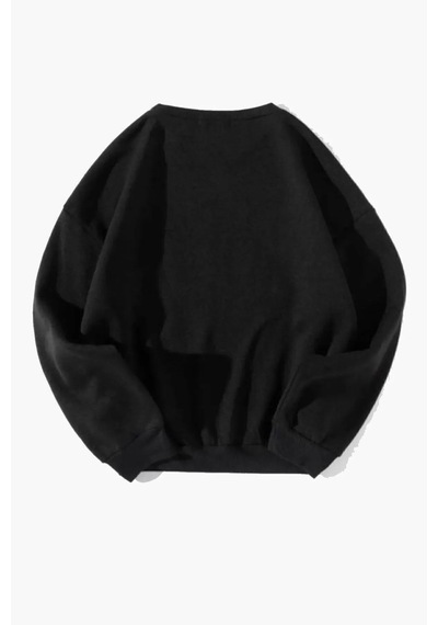 Uyguntarz Unisex The 1997 Travel Baskılı Sweatshirt 1siyah