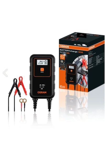 Osram Akü Şarj Cihazı 6v/12v 6a