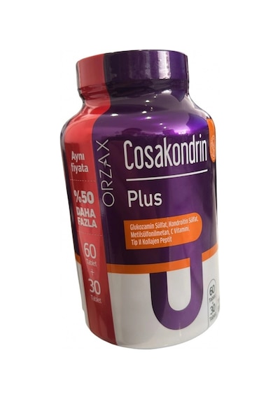 Cosakondrin Plus 90 Tablet - Aynı Fiyata %50 Daha Fazla