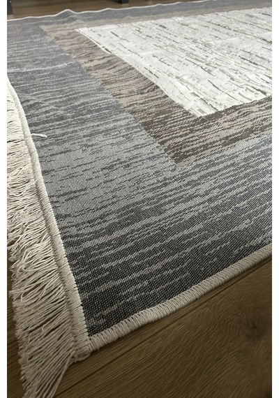 Modern Desen Makinede Yıkanabilir Kilim Çift Taraflı Pratik Ve Günlük Kullanıma Uygun Kilim Renkli