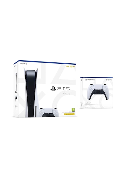 Sony Playstation 5 PS5 Oyun Konsolu + 2 Dualsense Kol (İthalatçı Garantili)