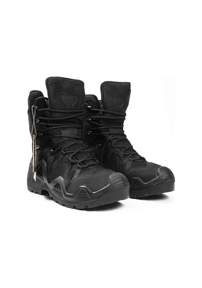 Warboots Nubuk Deri Waterproof-Siyah Çok Renkli