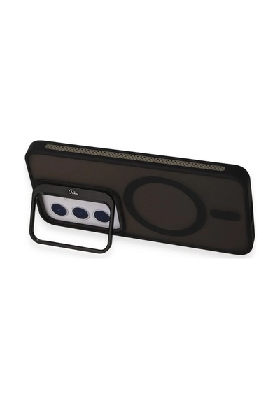 Joko Samsung Galaxy S24 Flet Lens Magsafe Kapak - Siyah