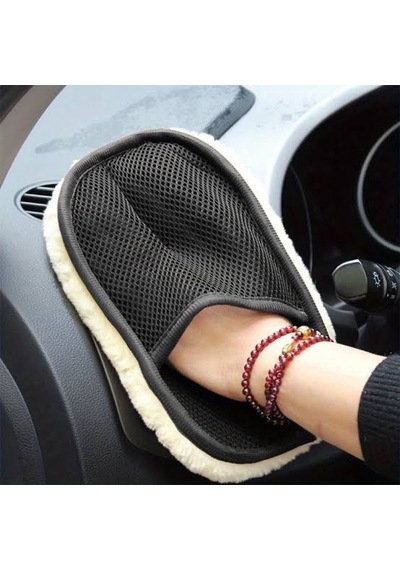 Mikrofiber Yün Araba Yıkama Eldiveni Çok Renkli