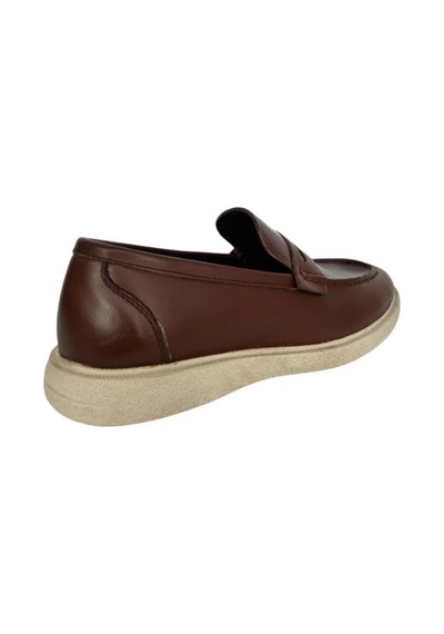 Kemal Tanca 887 2571 Erkek Hakiki Deri Loafer Ayakkabı Çok Renkli