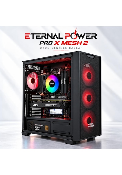 Eternal Power Amd Ryzen 7 5700x - Msı Geforce Rtx 4060 8gb - Kingston 32gb 3600mhz Ddr4 Ram - 1tb Nvme M.2 Ssd - Green Notus 100 Argb Soğutma Hazır Oyuncu Bilgisayarı Eternal Power Amd Ryzen 7 5700x - Msı Geforce Rtx 4060 8gb - Kingston 32gb 3600mhz Ddr4 Ram - 1tb Nvme M.2 Ssd - Green Notus 100 Argb Soğutma Hazır Oyuncu Bilgisayarı