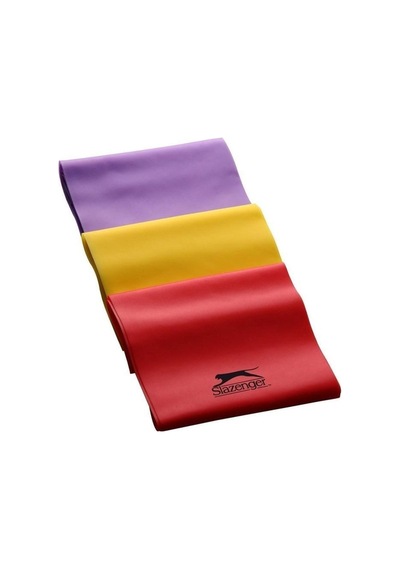 Üçlü Pilates Band Set Ucu Açık Çok Renkli