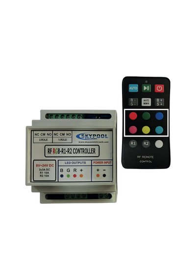 Rgb Röle Kumanda R1-r2 2 Çıkış