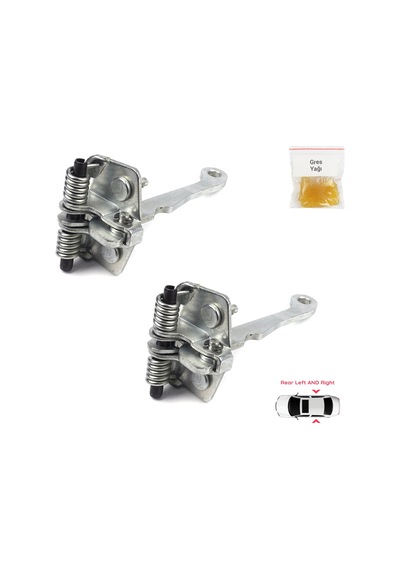 2 Adet Arka Kapı Gergi Yayı Peugeot 106 Citroen Saxo 9181h4 İçin Standart