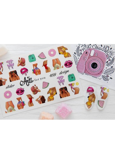 Stiker Arti 489 Beyaz