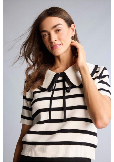 Defacto Crop Top Büyük Yaka Kazak H6636ax26spwt32 Beyaz-wt32