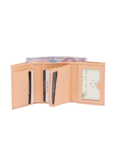 Tergan Krem Kadın Cüzdan - S1cb00005633-t6a Krem
