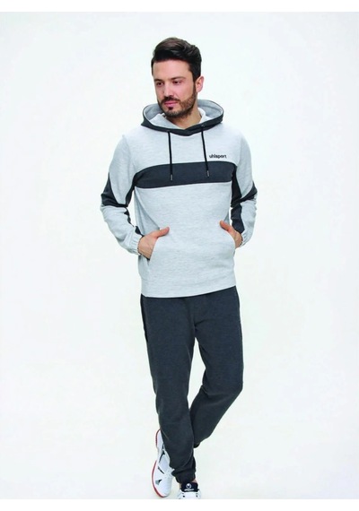 Uhlsport Erkek Sweat Pamuk Hoody Lord M Siyah