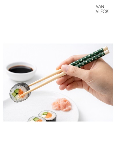 Chopstick Çin Çubuğu Çok Amaçlı Yemek Çubuğu Sushi, Noodle, Uzak Doğu Mutfağı Çok Renkli