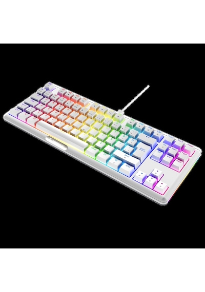 Rampage Claw Beyaz Red Swıtch Mekanik Gaming Oyuncu Klavye Rainbow Tkl Rampage
