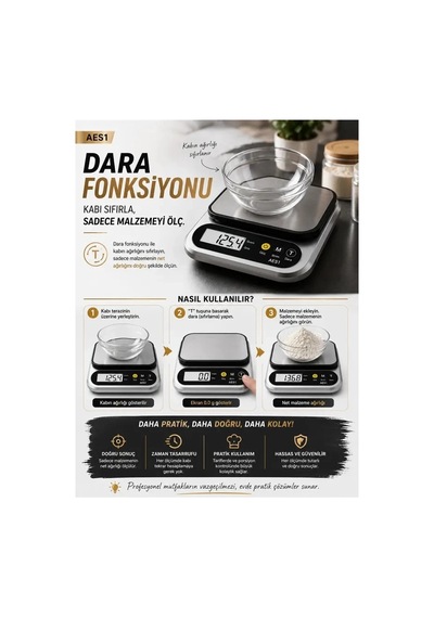 Dijital Mutfak Ve Kahve Tartısı Hassas Gram Terazisi Paslanmaz Çelik Lcd Ekran Çoklu Ölçüm G/oz 10 Kg Kapasite Diğer 61606873