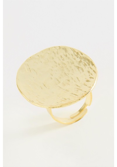 Oval - 418 - Metal - Nazblsmm - Yüzük Sarı