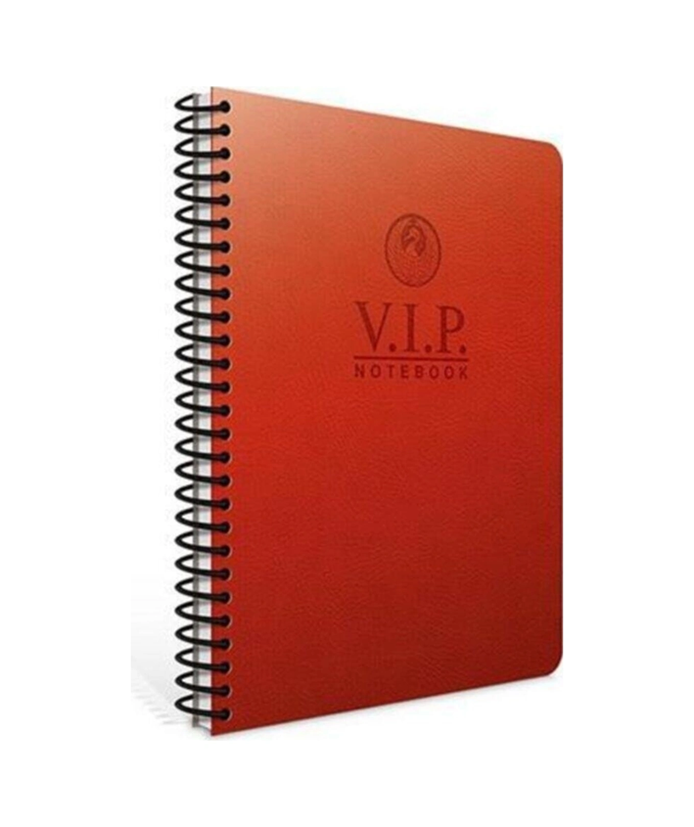 Vıp Spiral Deri Kapaklı Defter 17 24 -140 Yaprak Kareli