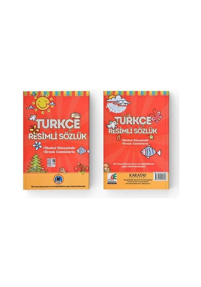 Resimli Türkçe Sözlük 1 Adet