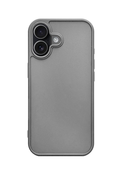 Apple iPhone 17 Uyumlu Kamera Korumalı Darbeye Dayanıklı Renk Atmayan Keep Silikon Kılıf Gri