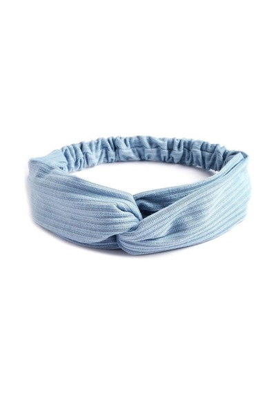 Yumuşak Dokulu Pastel Renkli Kumaş Taç/saç Bandı Mavi Gri - 637085459 Gri - 637085459 Gri