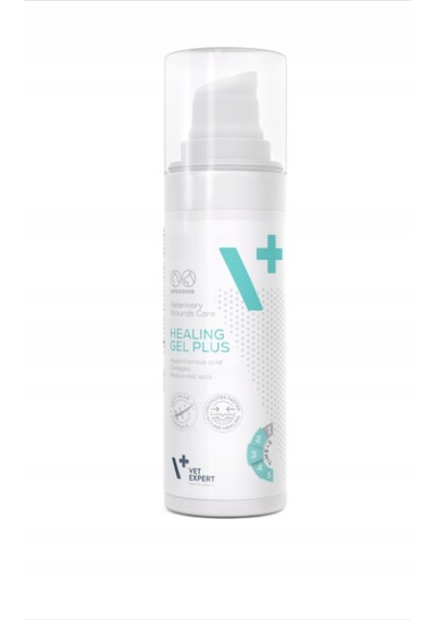 Vet Expert Wound Healing Gel Plus 30 Ml Kedi Köpek Açık Yara, Dikiş, Sıyrık, Yanık & Enfeksiyon Önleyici Medikal Jel