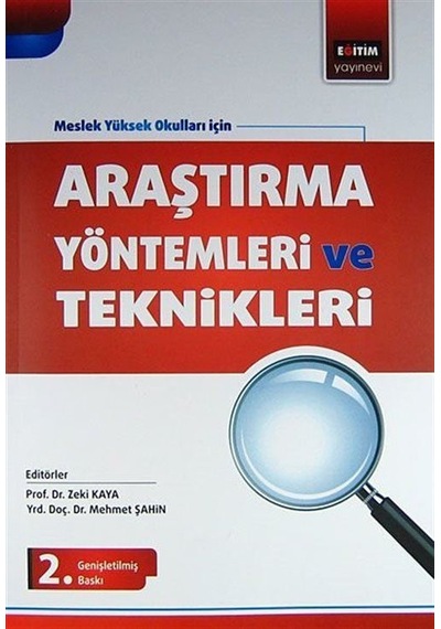 Araştırma Yöntemleri ve Teknikleri - Eğitim Yayınevi