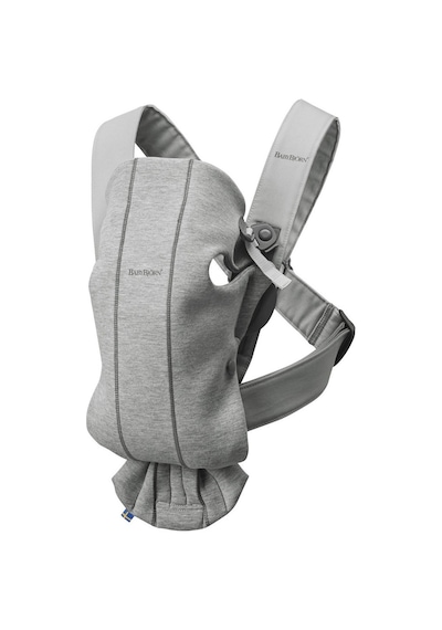 BabyBjörn 2'li Set Bliss Ana kucağı & Kanguru Mini 3D Jersey Light Grey