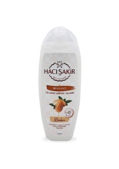 Hacı Şakir Badem 2si 1 Arada Şampuan Besleyici 500 ML