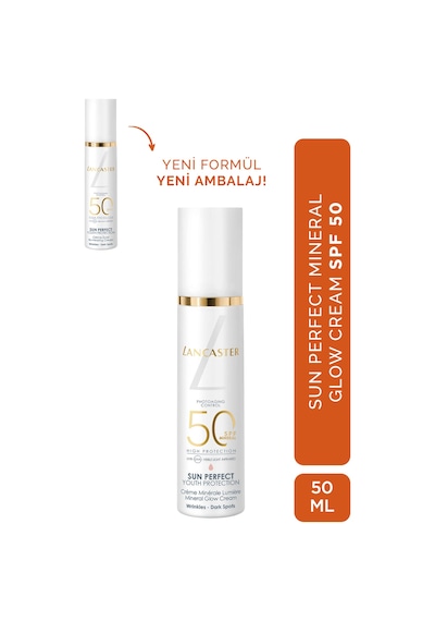 Sun Perfect Işıltılı Renkli Yüz Güneş Kremi Spf50 50 Ml
