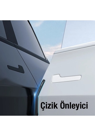 Baseus T-space 6 Parça Tesla Araç Kapı Çizik Önleyici Tampon Koruma Seti- 5775 Siyah