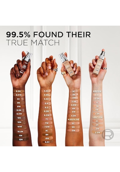 True Match Bakım Yapan Fondöten - 3n Nötr Alt Ton Bej