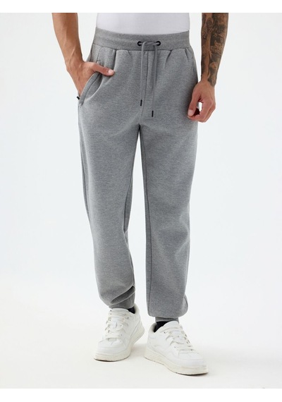 LOFT Regular Fit Erkek Eşofman Altı Lf2039983 Q1.v1 Gri Melanj