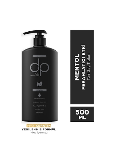Dp Daily Perfection Şampuan Pamuk Sütü 500 ML &  Mentol 500 ML