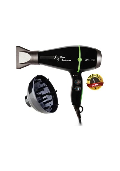 Ventoso V3 Megaturbo 5500 Verde Profesyonel Fön Makinesi Vigolu