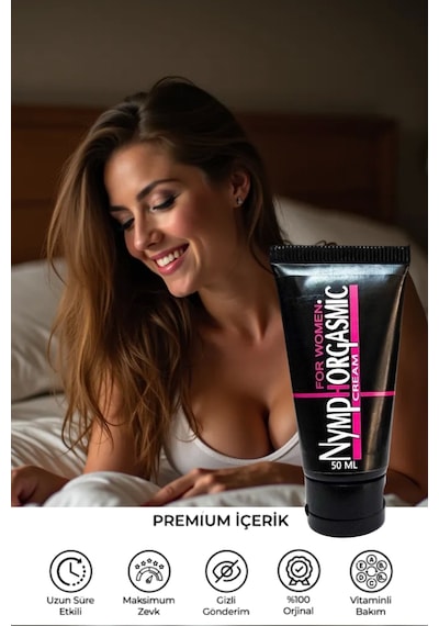 Nymphorgasmic Kadınlara Özel Etkili Krem 50 Ml