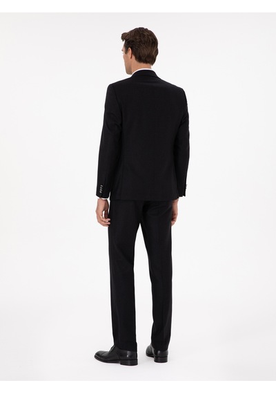 Cacharel Siyah Slim Fit Takım Elbise