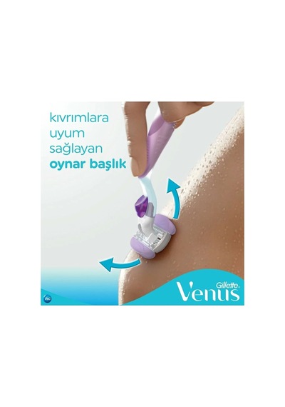 Venüs Comfortglide Breeze 3 Bıçaklı 4 Yedek Başlık